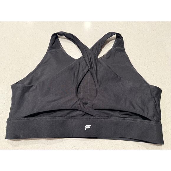 Fabletics No bounce, High Impact Sports Bra Black XL - Picture 2 of 3